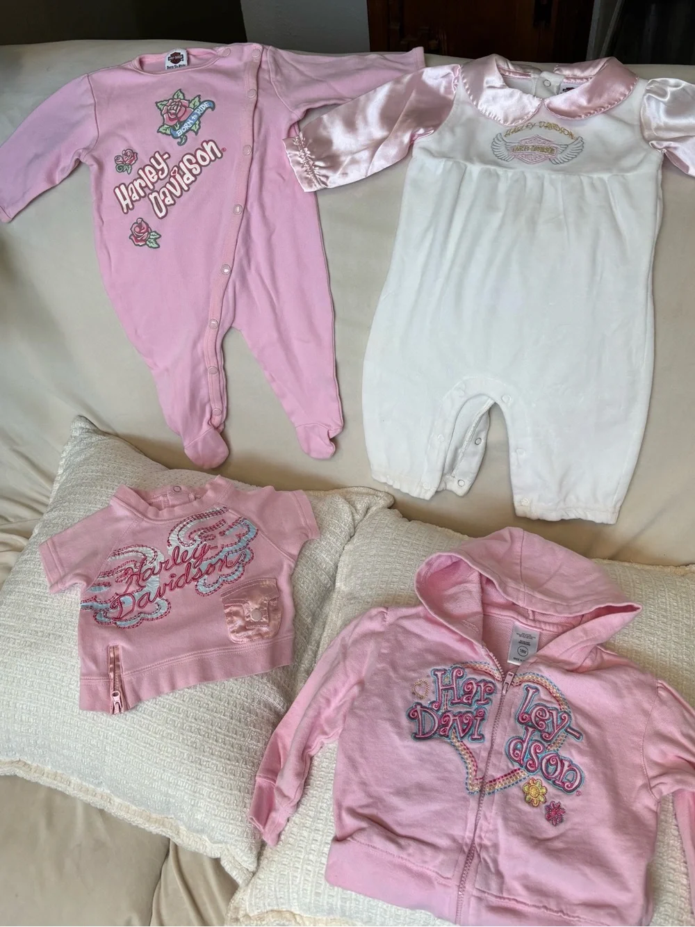 Harley Davidson Baby Girl Lot